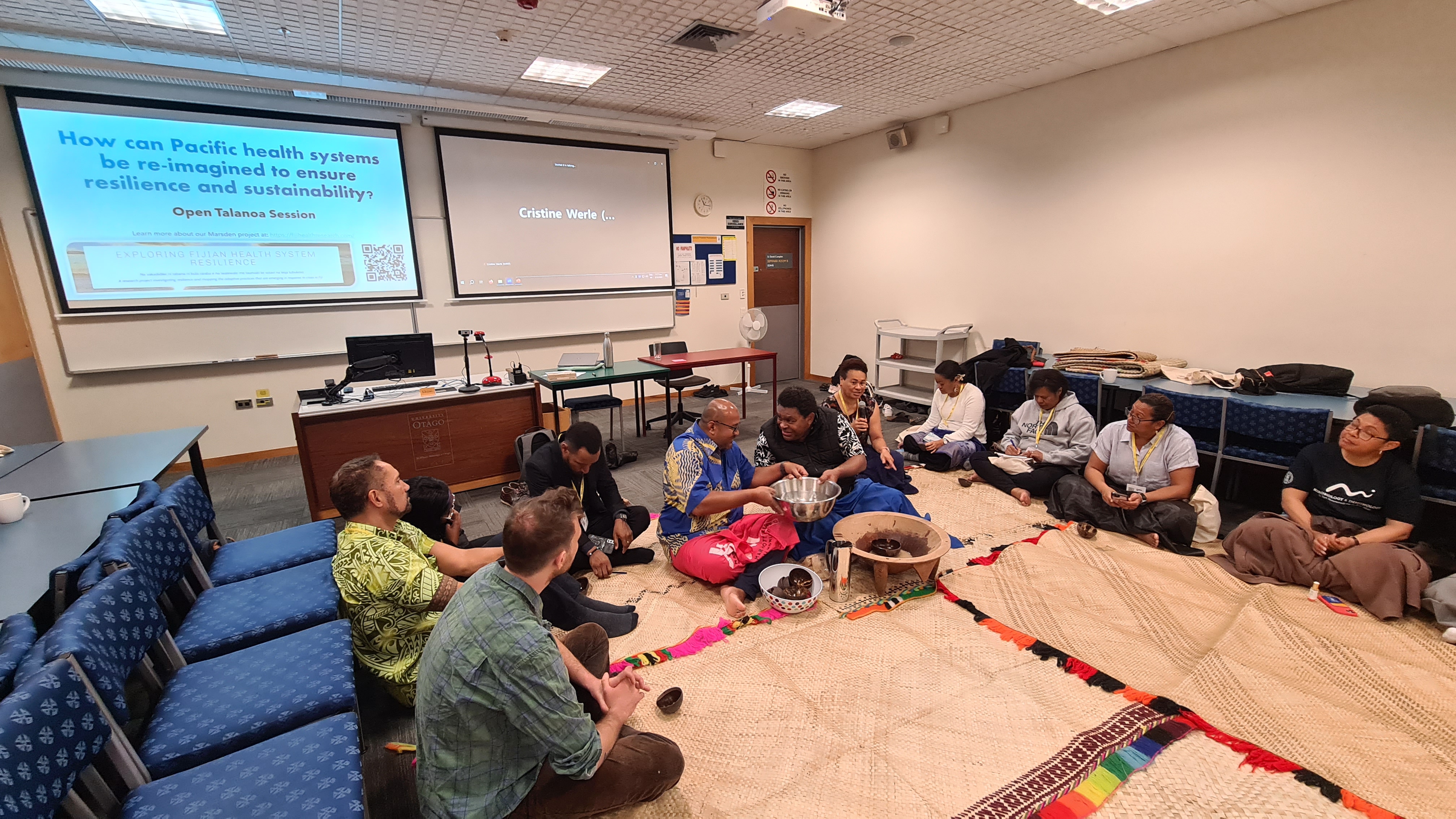 Talanoa Session βHealth is everybodyβs businessβ: Talanoa on reimagining Pacific health ...